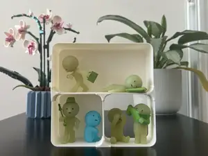 Modular Display Shelf for Mini Figures and Toys