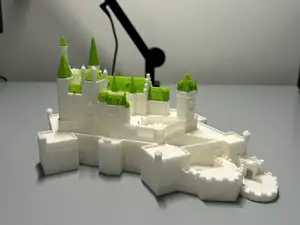 Hohenzollern Castle miniature model