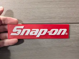 Snap-on tools logo sign plaque 2-sizes