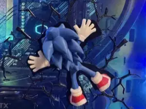 Who crashed Sonic??? fake impact wall decal no ams