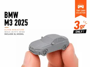 Tiny BMW M3 2025 - Mini Cars Series