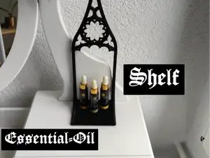 Essential Oil Shelf – Aromatherapy Display Stand