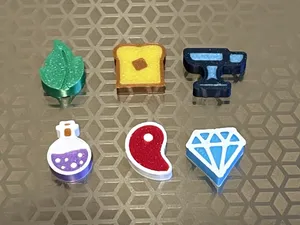Flamecraft Resource Tokens