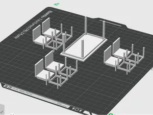 Table with 6 Chairs, M=1/20