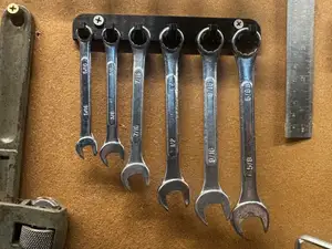 Spanner Wrench Tool Wall Holder Bracket organizer