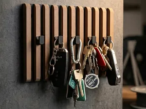 Elegant Slatwall inspired Keyholder