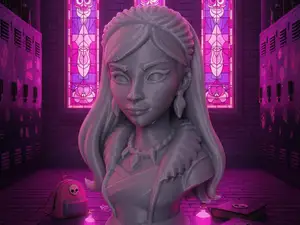 Abbey Bominable Monster High bust