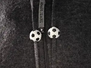 SOCCER BALL - football drawstring beads - hoodies