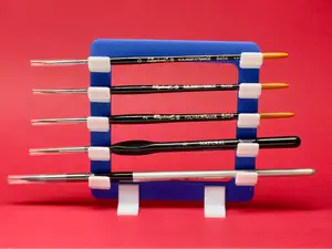 Paint Brush Angled Holder | Stand | Dryer rev. 1.5