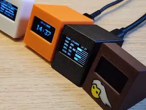 3€ Super simple PC monitoring/clock OLED 0.96"