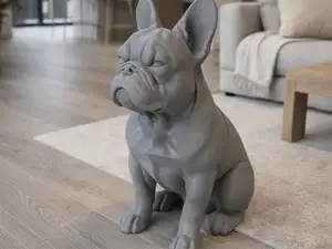 Life size french bulldog