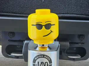 Brick Head Trailer Hitch Ball Cover 2"
