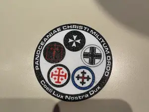 Infinity PanO Military Orders coaster 