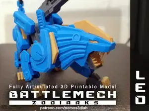 BattleMech Zodiarks - Leo (old version)