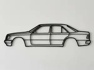 Mercedes Benz W124 E Class 500e Wall Art
