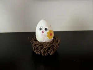 Nido porta uovo Pasqua - Easter egg nest