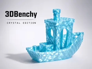 3DBenchy – Crystal Edition
