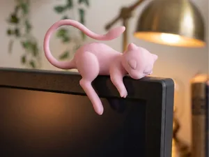 Sleeping Mew Monitor Sitter | Cute