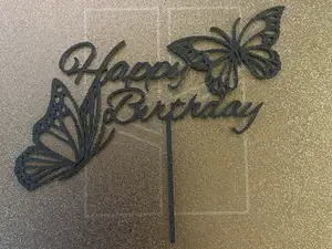happy birthday cake topper