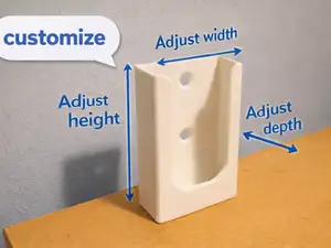 customize remote control holder