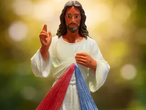Jesus Misericordioso Divina Misericórdia uma cor