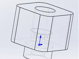 耗材 密封箱 出料口 堵头Consumables Sealed box Discharge port