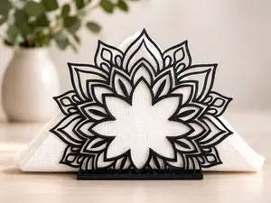Lotus Mandala Napkin Holder