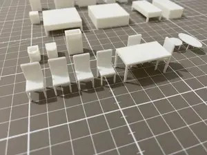 Arredi per architettura in scala 1:50