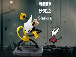 空洞骑士丝之歌-大黄蜂地图师-沙克拉-SilkSong-Shakra- 免AMS拆件分件分色版