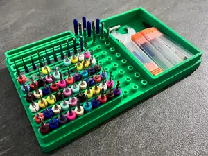 Drill Bit Organizer – 3.175mm (1/8") | 10-Row