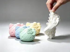 伸缩滑溜hello Kitty猫头解压玩具