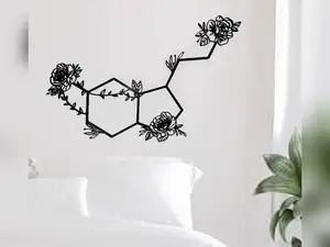 romantisches Wandbild (Serotonin)