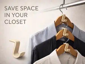 Ultimate Closet Space Saver Cascading Hanger Hooks