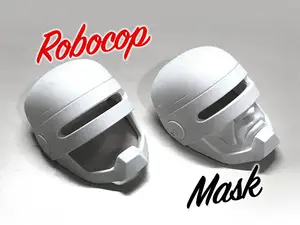 Robocop Mask with and without Face