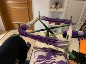 Amish Yarn Swift (Collapsible)