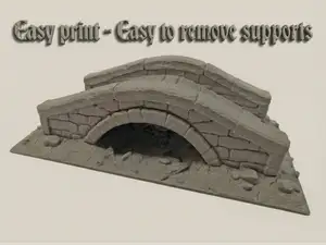 The Forgotten Crossing - Ruined Stone Bridge