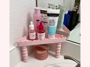 Triangle Bubble Leg Shelf