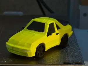 Porsche 944 Tooned Low Poly