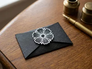 Flower Foldable Gift Envelope (Enveloppe Fleur)