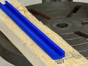 T-Track for Woodworking with screw holes 3/4"