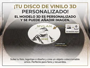 Disco Vinilo Personalizado - Retro Vinyl Record
