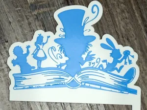 Alice in Wonderland Door Corner