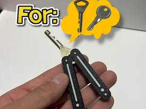 Butterfly Knife Key