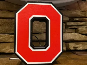 Ohio State OSU Block O LED Light Box