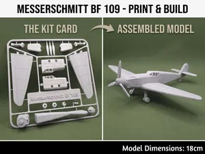 Airplane KIT CARD - Fighter Aircraft