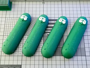 Pickle Rick Fridge Magnets