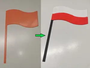Flag For Painting