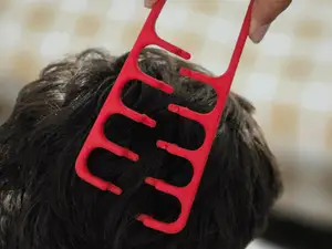 Pettine Capelli Moderno - Effetto mossi
