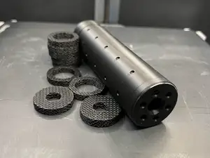 Airsoft suppressor/silencer 31.7x120mm