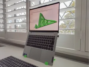 Vertical Laptop Holder Stand, ergonomic